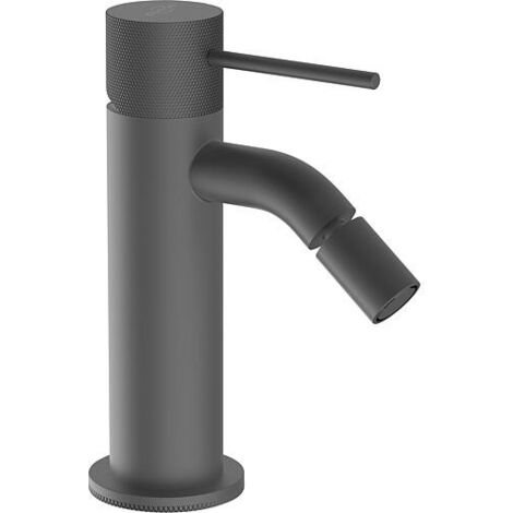 Mitigeur bidet Comallo avec bonde de lavabo graphite