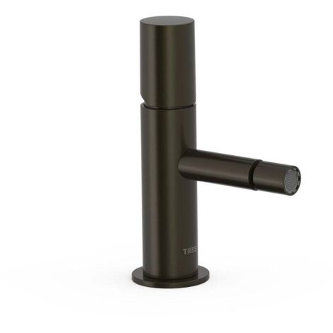 Mitigeur bidet Noir métallisé brossé - TRES 06112001KMB