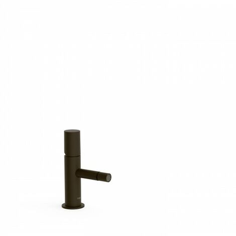 Mitigeur bidet Noir métallisé brossé - TRES 06112001KMB - Noir métallisé brossé