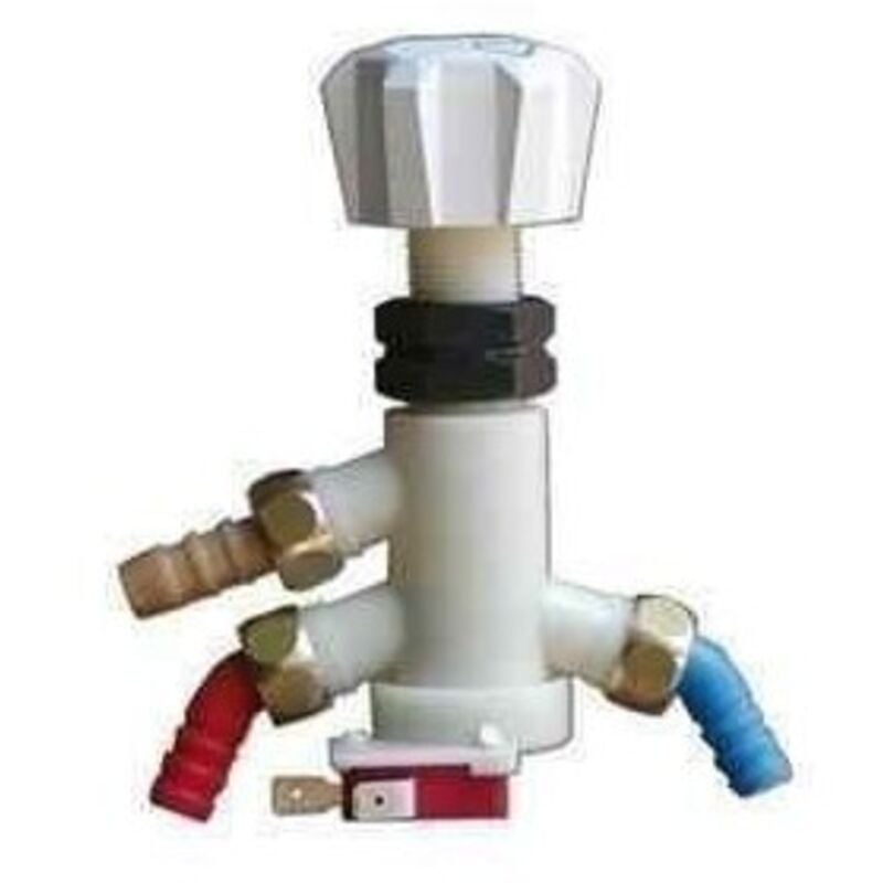 Mitigeur blanc pour caravane et camping-car