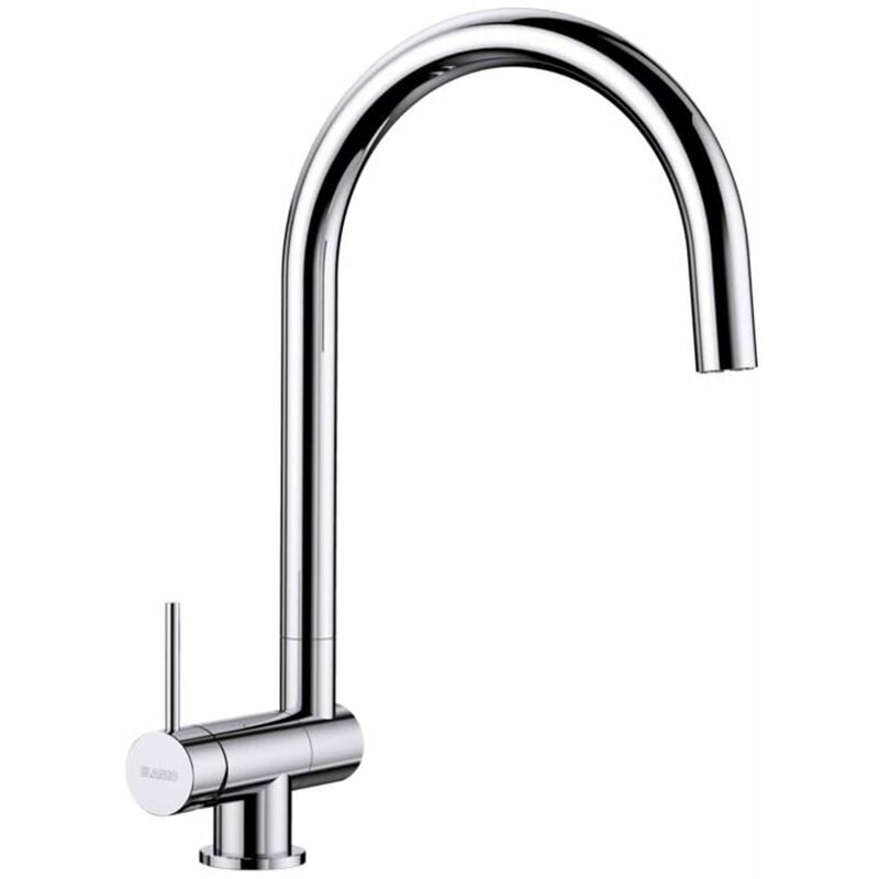 Blanco Coressa F - Robinetterie d’évier pour montage devant fenêtre, chrome 521544