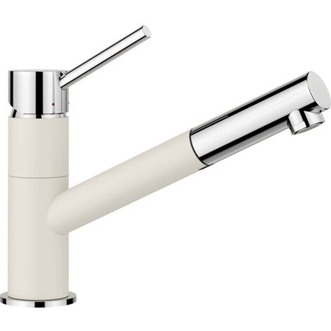 Mitigeur Blanco Kano-S Silgranit Look Bicolore - BLANC SOFT coloris BLANC SOFT