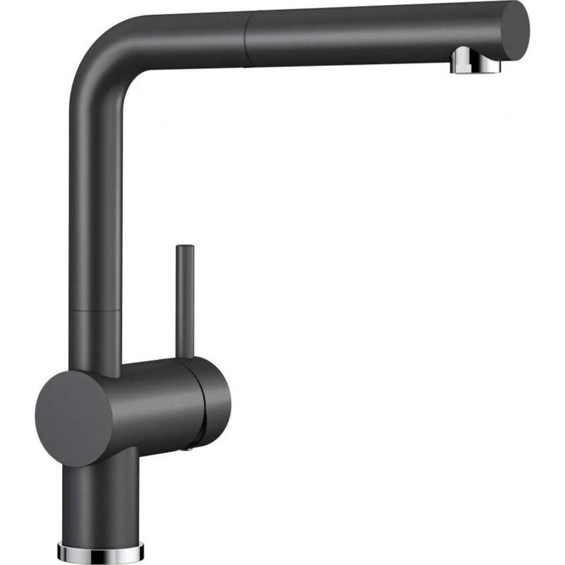 Mitigeur évier monocommande anthracite Blanco 516688