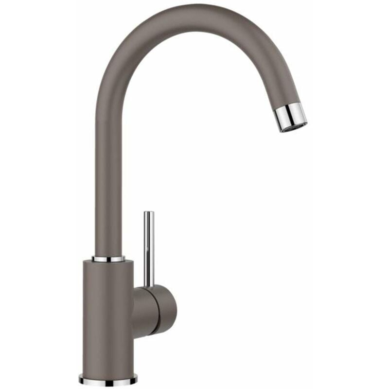 Blanco - Mida - Mitigeur d'évier, gris/chrome 526965