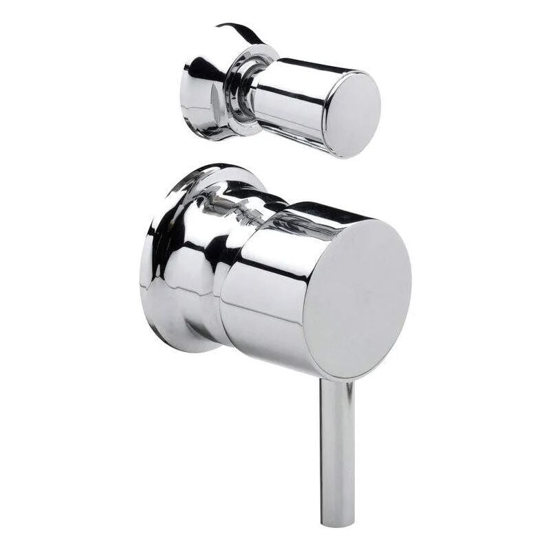 Mitigeur chromé pour cabine de douche 2 fonctions