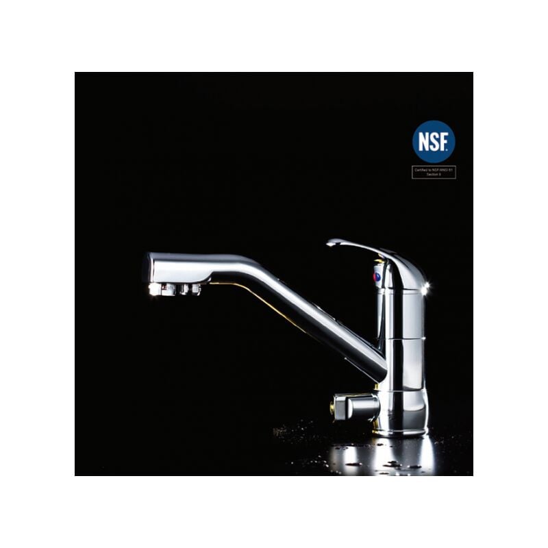 Hydropure - Robinet mitigeur 'Classique' chromé avec sortie -Eau filtrée- mitc c