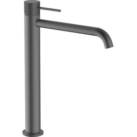 Mitigeur Comallo, modèle haut avec bonde de lavabo graphite