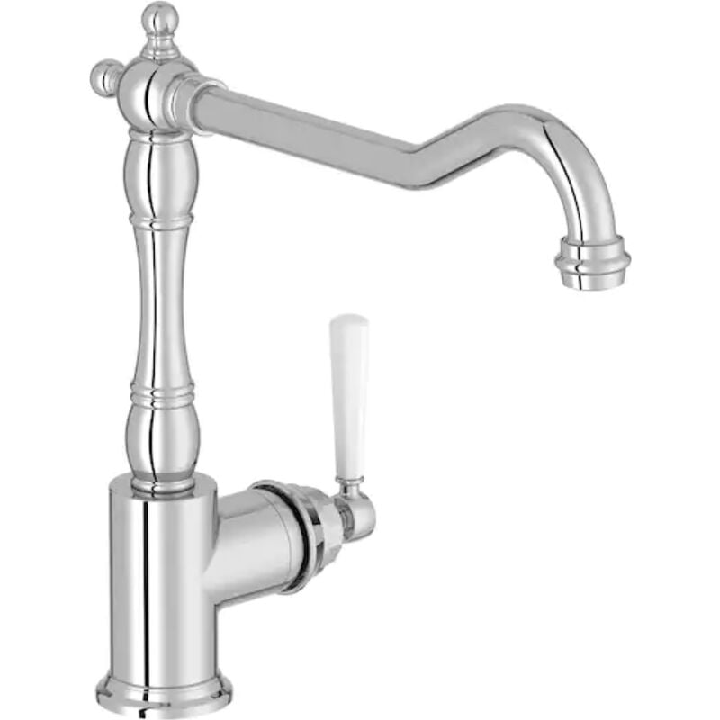 Jacob Delafon - Mitigeur cuisine Cleo, Bec haut, chrome