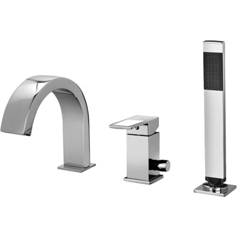 Effe - Mitigeur de baignoire, installation 3 trous, chrome EF040CR - Paffoni