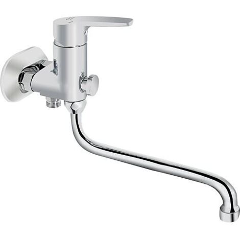 Mitigeur de baignoire Heinrichschulte Alpha 350, chromé