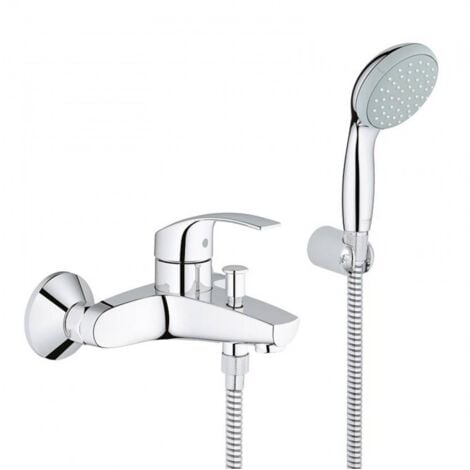 Mitigeur de bain Eurosmart avec douchette chrome