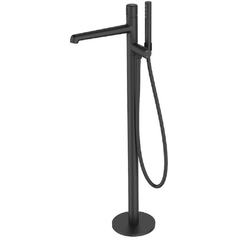 Mitigeur de baignoire îlot Pretto, couleur:Noir