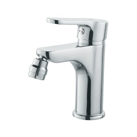 Mitigeur de bidet chrome' se'rie Paco avec vidage 1"1/4 et cartouche   35 mm