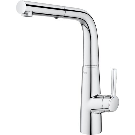 Mitigeur de cuisine avec bec mobile extractible SYRA - ROCA