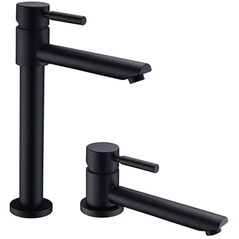 Edouard Rousseau - Mitigeur Evier Encastrable doverscope - Noir