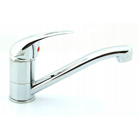 Mitigeur de Cuisine Granitan Alfa Chrome avec Bec Long Pivotant - Hauteur 15 cm