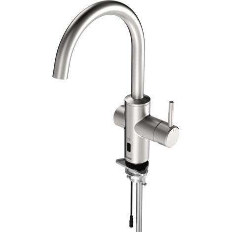 Mitigeur de cuisine KWC AR, F5, EHM et capteur, ELB, bec pivotant, pour piles/secteur
