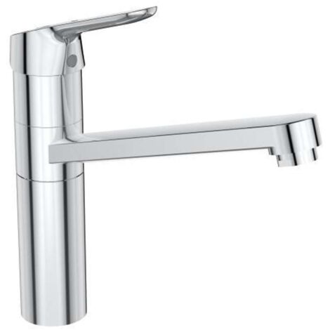 Mitigeur de cuisine monocommande CERAFLEX DN 15, BlueStart, bec haut chromé IDEAL STANDARD