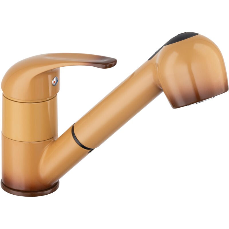 Mitigeur d'évier à douchette extractible pola Eurosanit Terre de France