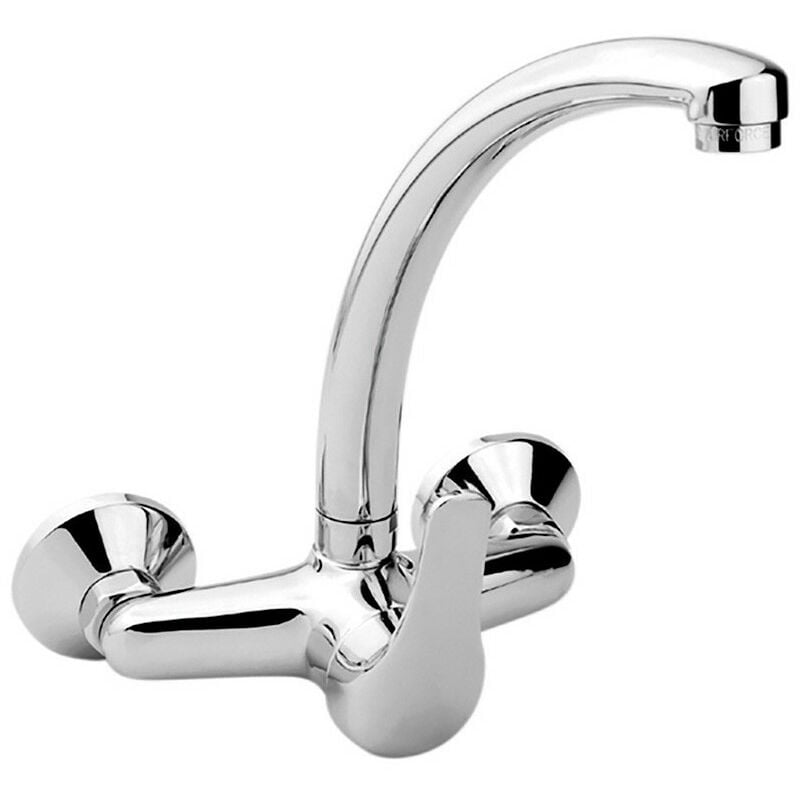 EDM - Robinet D'évier à Monocommande. Bec Haut. Encastrable