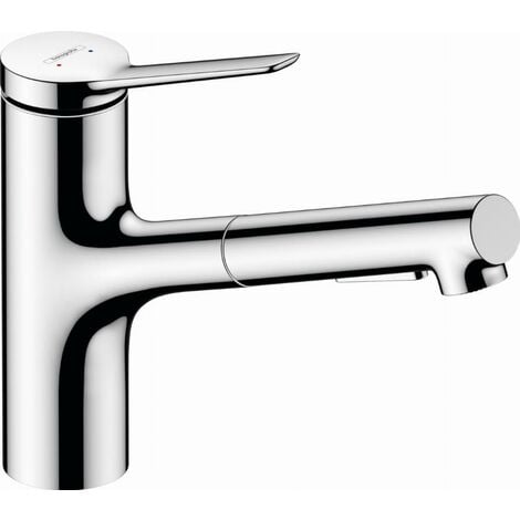 Mitigeur de cuisine Zesis M33150 avec douchette extractible 2 jets - HANSGROHE - 74800000