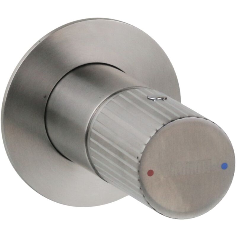 Mitigeur de douche à encastrer 1 sortie couleur acier brossé Mamoli Tuttodunpezzo 37300000002A acier inoxydable brossé