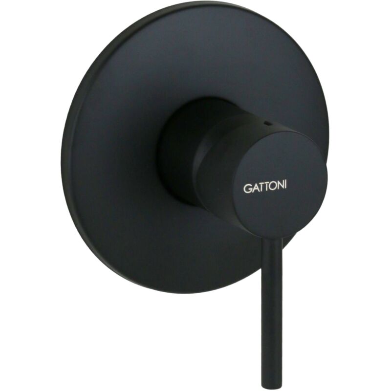 Mitigeur de douche à encastrer 1 sortie noir mat Gattoni Easy 2230/22NO Noir mat - 1 sortie