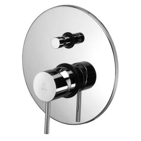 Mitigeur de douche à encastrer Paffoni LIGHT LIG015CR  Chromé - 2 sorties