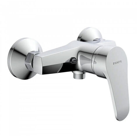 Mitigeur de douche chromé - Mitigeur monocommande - Système encastré - MIT/DOU/TESS/CRO