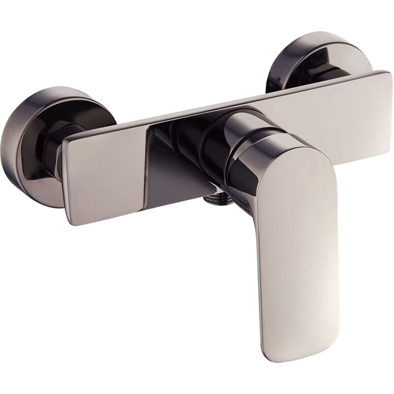 Mitigeur de douche corail titane brillant