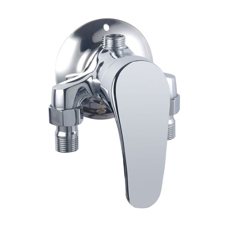 Cyslmuk - Mitigeur de douche en applique Douche triangulaire chauffe-eau solaire Mitigeur de douche en applique Mitigeur de douche en applique