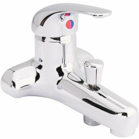 Mitigeur de douche encastré 120 mm – Bec fixe avec brise-jet – Raccordement MM 1/2' pour installations optimales – Plomberie