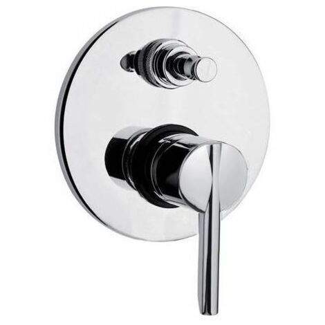 Mitigeur de douche encastre' Argo Pin en laiton chrome' avec inverseur pour robinet de salle de bain