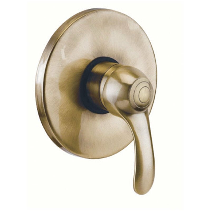 Mitigeur de douche encastré laiton vieilli bronzé