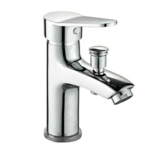 Mitigeur de douche monotrou – Robinet à double sortie chaude et froide – Alliage métallique avec limiteur de température