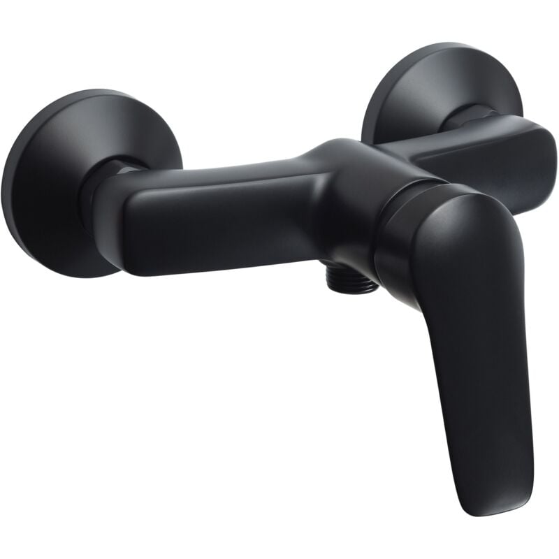 Mitigeur de douche mural finition noir mat Raccordement gaz 1/2' deante boro BMON40M Noir mat