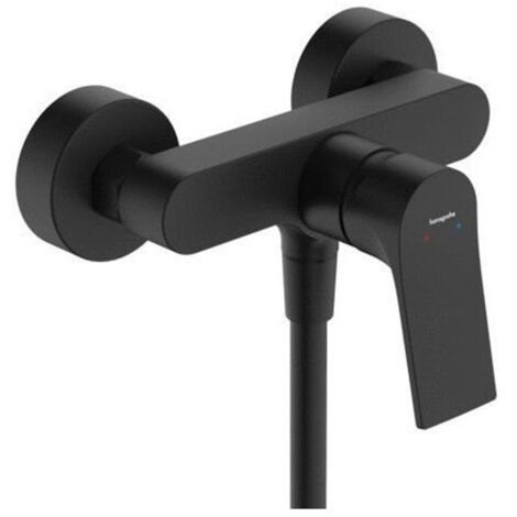 Mitigeur de douche mural ZEBRIS - Noir mat