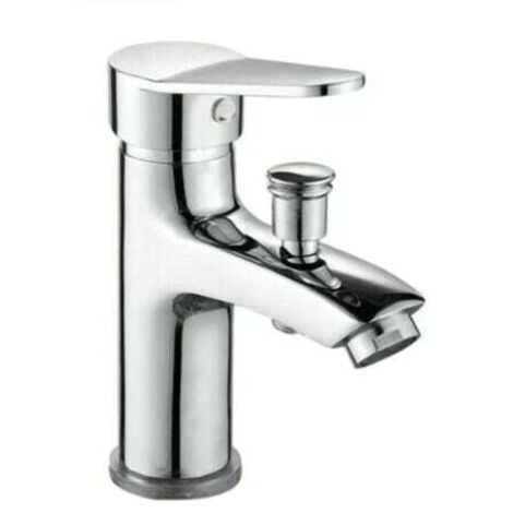 Mitigeur de douche Robinet de douche robinet monotrou à double usage chaud et froid Alliage,