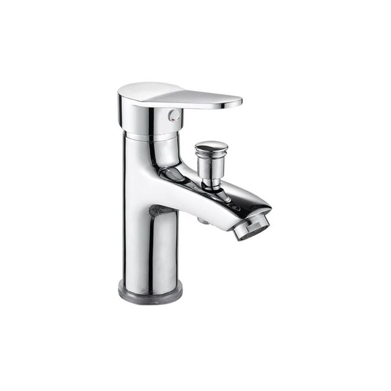 Mitigeur Bains/Douche, Monotrou Chromé,Mitigeur monocommande Bain
