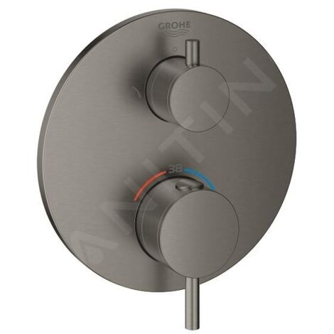 Mitigeur de douche thermostatique Grohe Atrio, 2 consommateurs,