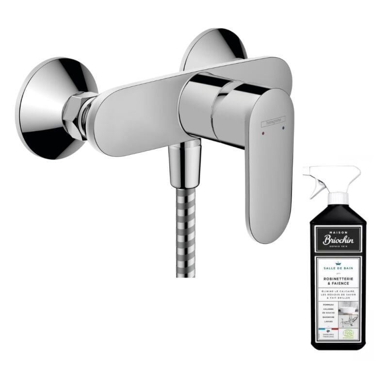 Hansgrohe - Mitigeur douche mécanique Vernis Blend chromé + nettoyant Briochin