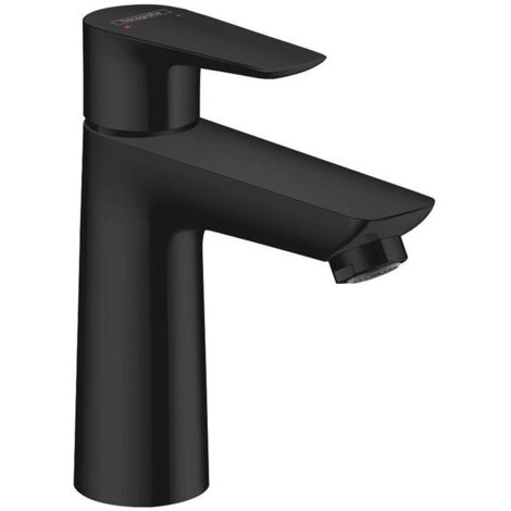 Mitigeur de lavabo 110, avec tirette et vidage noir mat 110 Talis E