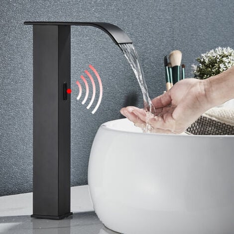 Sanela Robinet infrarouge - Mitigeur de lavabo automatique avec  électronique infrarouge ALS, alimentation secteur SLU 54