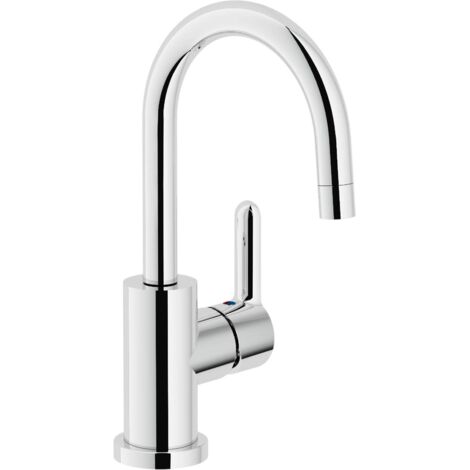Mitigeur de lavabo avec bec mobile Nobili série ABC AB87338/2CR  Chromé - Laiton