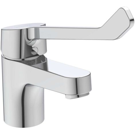 Mitigeur de lavabo avec vidage & manette allongée Olyos II Clinic CH2 - IDEAL STANDARD FRANCE