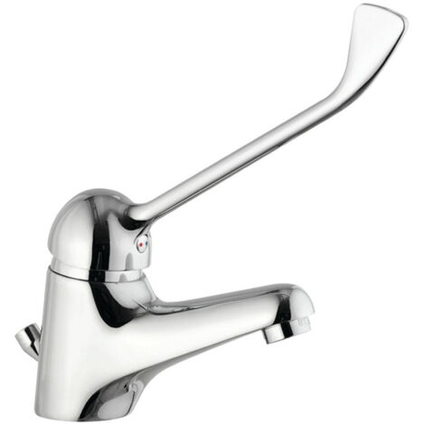 Mitigeur De Lavabo Commande Coudée Long Levier Clinique Restaurant