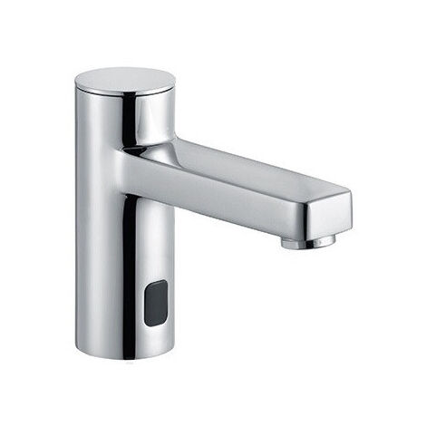 mitigeur de lavabo électronique alimentation électriqueavec manette de température