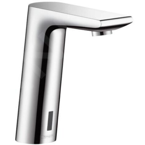 Mitigeur de lavabo électronique HANSGROHE sans réglage de température sur batterie chromé