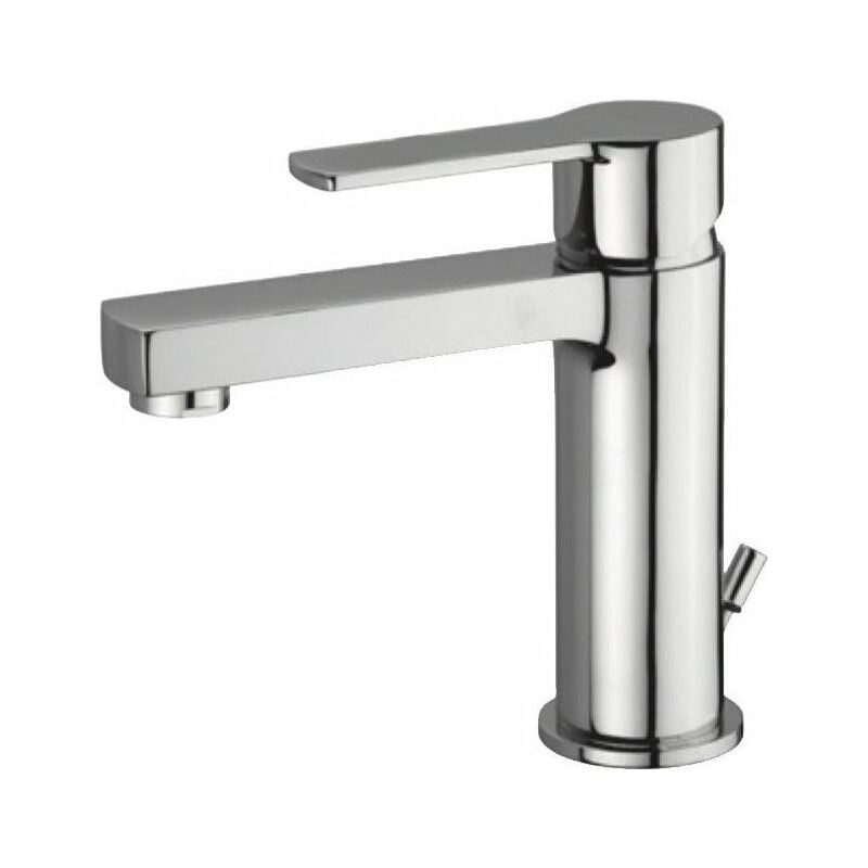 Paffoni - West Series Mélangeur lavabo WS075CR-ES Chromé - Laiton