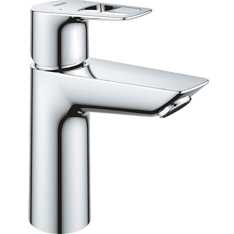 Mitigeur de lavabo Grohe Bauloop M-Size saillie 109 mm chrome PushOpen-evacuation
